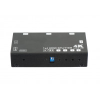 Сплиттер HDMI 1x4 4k@30Hz (3840x2160@30Hz YUV) 