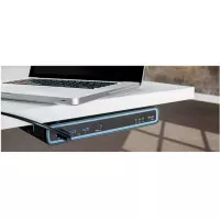 Настольный микрофон и центральный блок Biamp Devio SCR-20TX White
