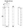 Выдвижной монитор CleverMic ML17M (FullHD, микрофон, 17,3") – Фото 6
