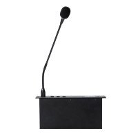 Цифровой встраиваемый проводной микрофонный пульт председателя CleverMic EMU4302C