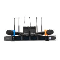 Радиомикрофоны CleverMic RHB14 (2 ручных и 2 петличных)