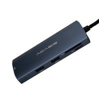 USB Type-C разветвитель 9 в 1 Acasis DS-9903 (1×HDMI, 3×USB-A, 1×RJ45, 2×SD/TF3.0, 1×Audio3.5mm, 1×USB-C)