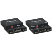 Удлинитель MuxLab проводной HDMI over IP H.264/H.265 POE Extender 500762-TX/RX (100м) 