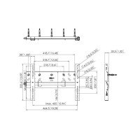 Крепления для дисплея Vogel's Professional PFW 5205 (настенное 23-32 '') 