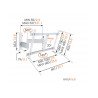 Крепления для дисплея Vogel's Professional WALL 3345 W (настенное 40-65 '')  – Фото 6