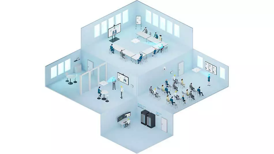 Микрофонный массив потолочный Sennheiser TeamConnect Ceiling 2